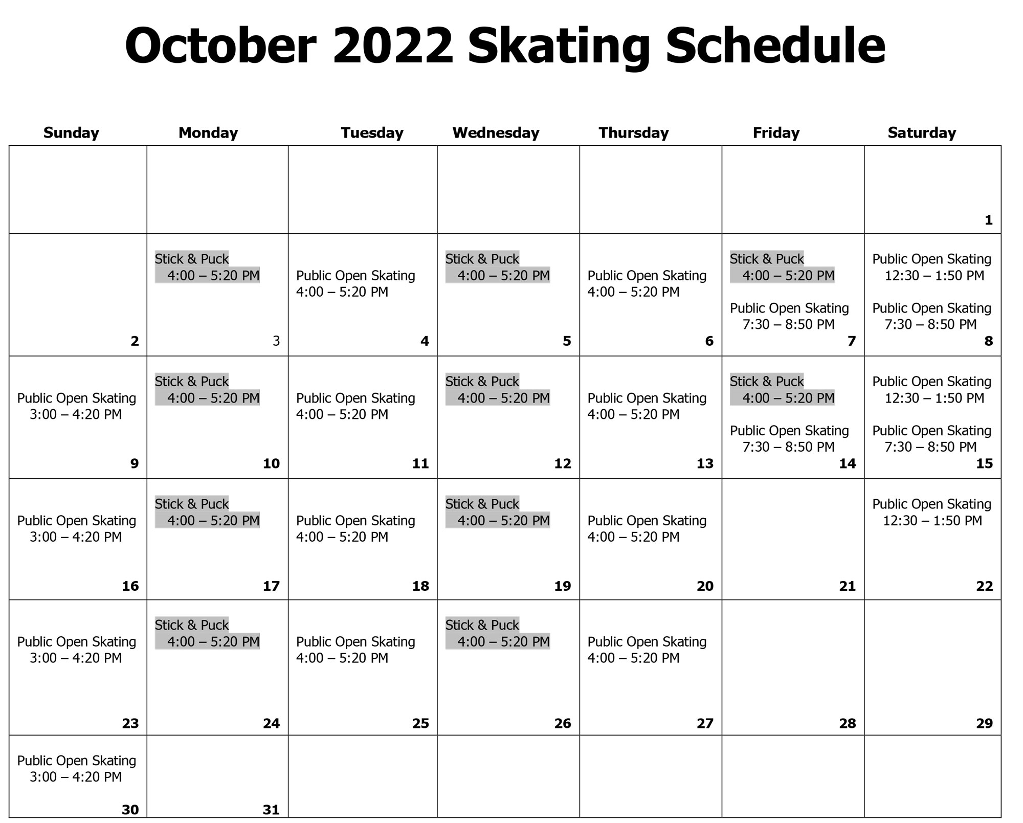 Calendar-Open-Skate-October-2022