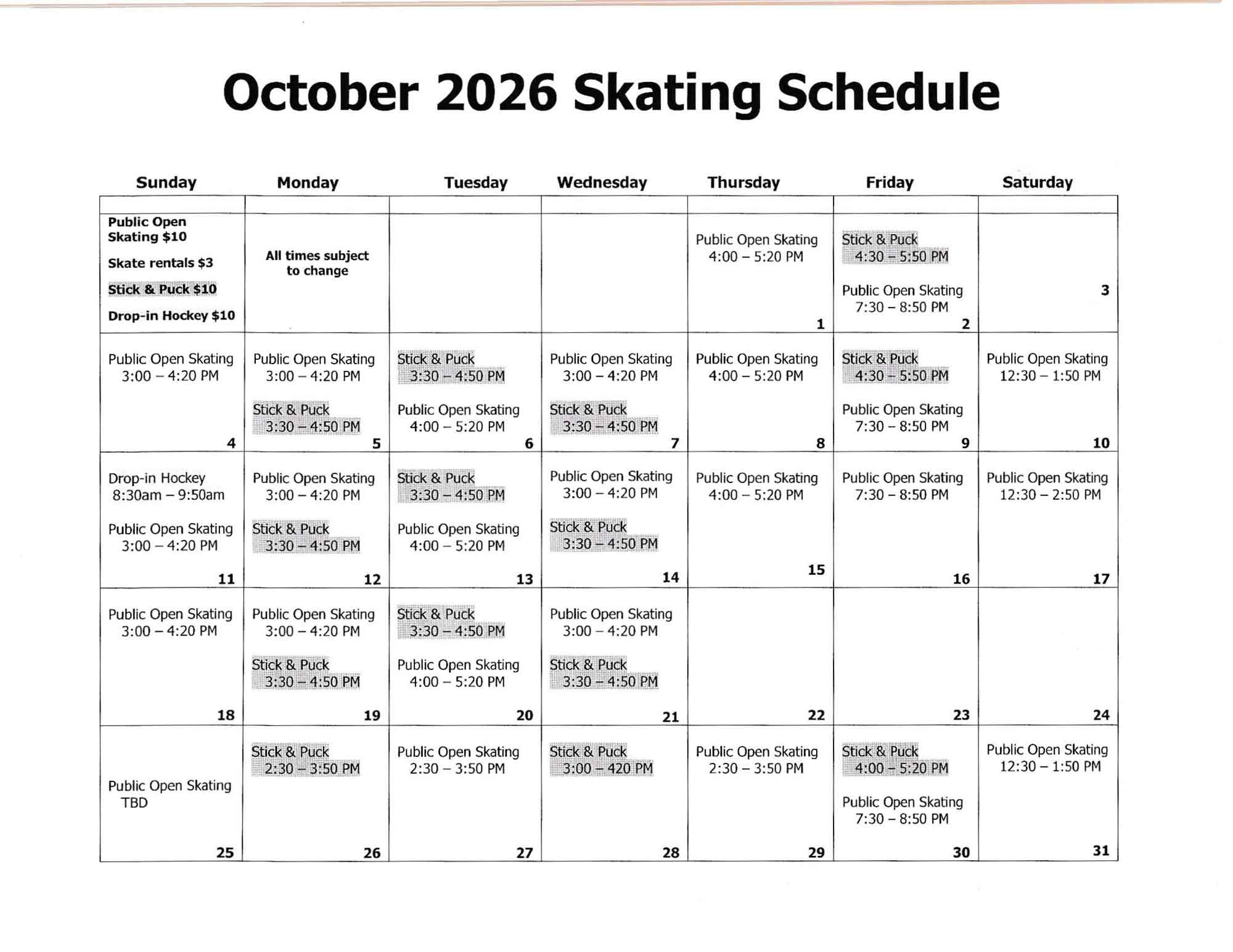 october-skating-schedule-2026